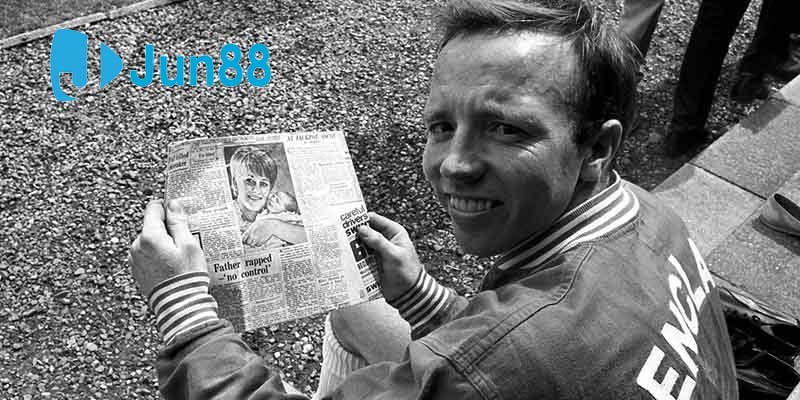 Tiền vệ Nobby Stiles - Đội tuyển Anh năm 1966