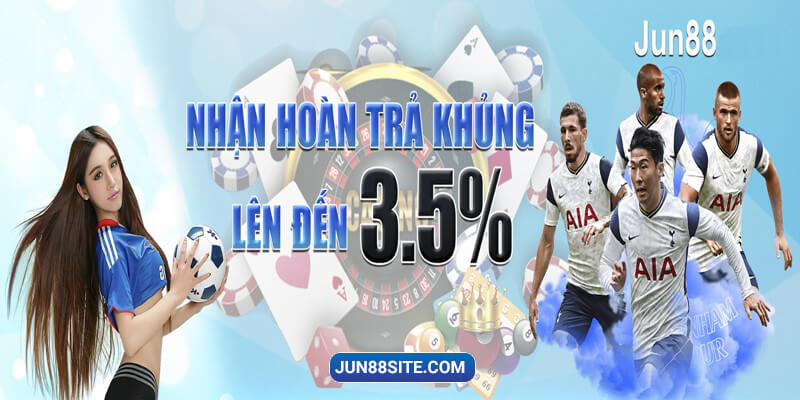 Điều kiện hoàn trả 3,5% tại nhà cái